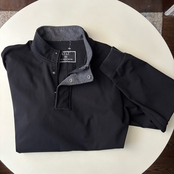 BYLT Elite+ Fairway Drop-Cut Performance Pullover Black Men’s Size XXL - Picture 1 of 8